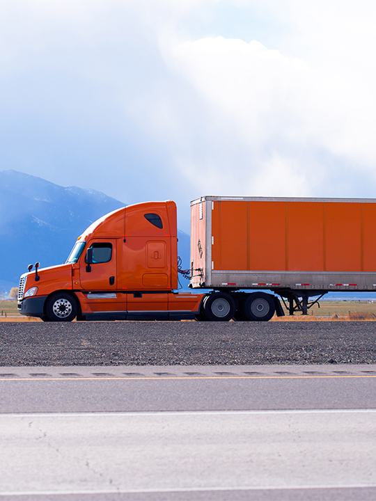 Align Portrait 2 orange truck